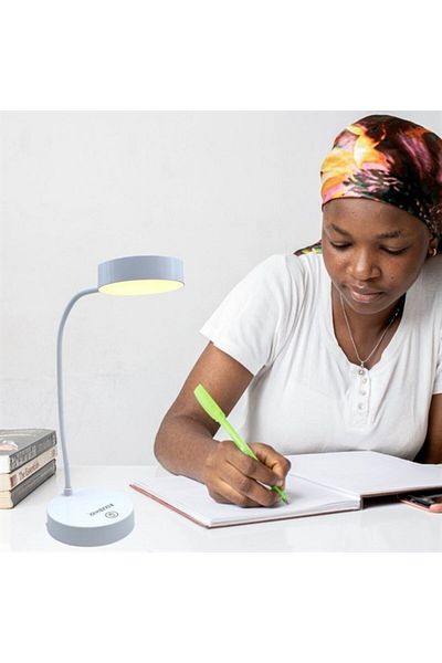 andela 3 Stage 360 Degree Led Table Lamp with Round USB