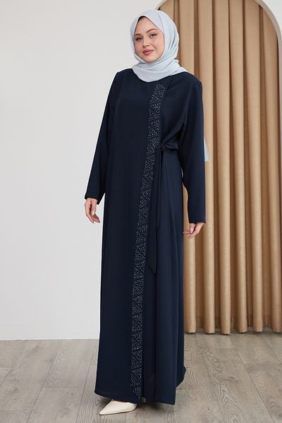 InStyle Boydan Triangle Stone Dark Navy Blue Ferace