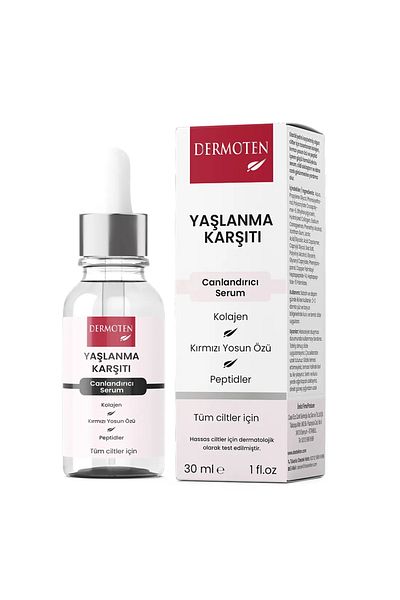Dermoten , Anti-Aging, Collagen, Skin Care Serum - 30 ml (2 Pieces)