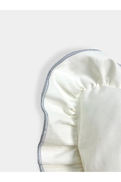 Messido Kişiye Özel Nakışlı İsimli Bebek Yastığı – Fırfırlı,  35x35 cm Bebek Yastık Yumuşak & Şık Tasarım