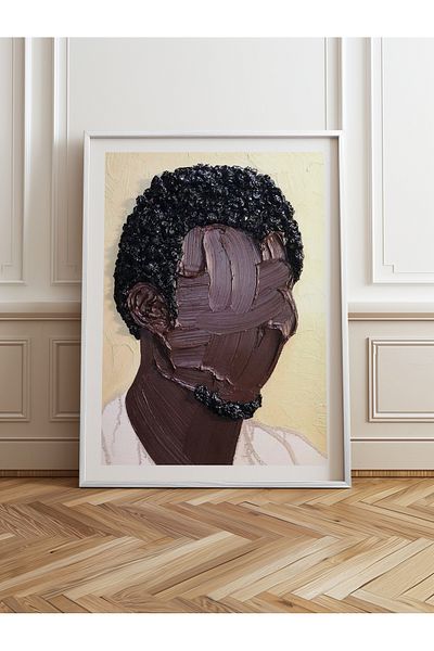 HOMEPACK Pictură cu un singur cadru din lemn Pictură poster dintr-o bucată TK/1014