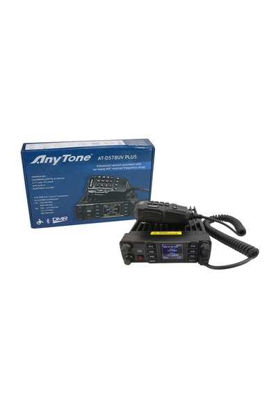 ANYTONE AT-D 578 UV PLUS MOBİL TELSİZ. Anytone mobil araç telsizi d578 uv plus modelidir