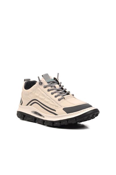 Guja 24Y590 White Genuine Leather Men's Sneakers