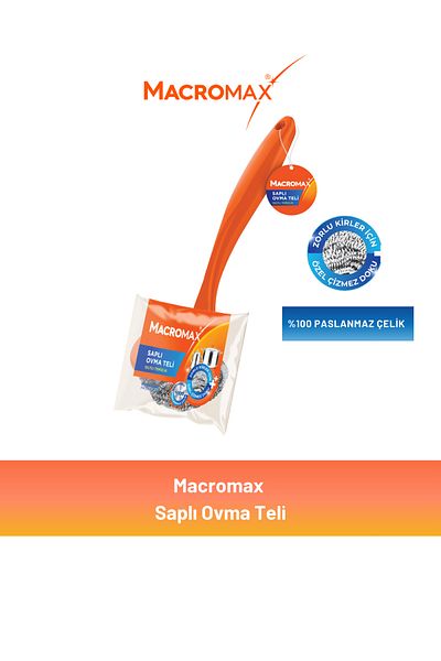 MACROMAX Scouring Wire with Handle