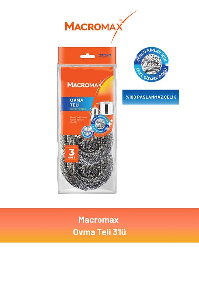 MACROMAX Scouring Wire - Pack of 3
