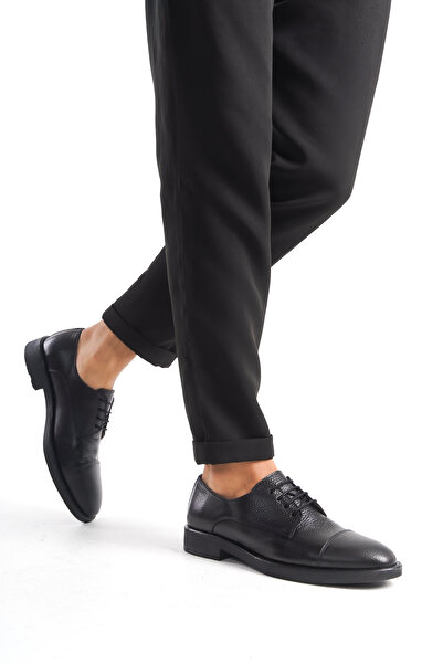 CZ London Klasické pánské boty z pravé kůže Šněrovací Derby