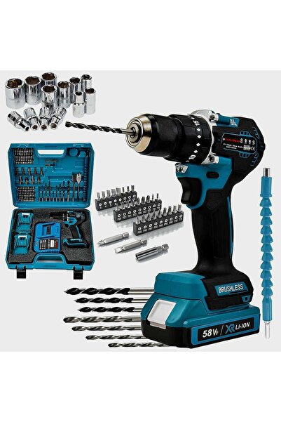 Genel Markalar Çelik Gövde Çelik Şanzıman Bakır Sargılı Şarjlı Vidalama Matka...