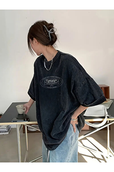 PENTHİLUS Women's Summer Chic Short Sleeve Blouse, Heavy Craftsmanship, Spring and Summer, Korean Style Versatile T-Shirt,