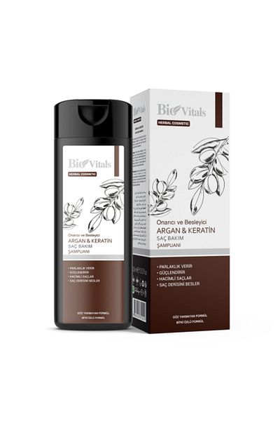 Bio Vitals Argan Keratin Hair Shampoo 400 ml