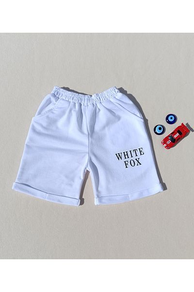 siyalife Printed Boy's Shorts with Elastic Waist and Pockets