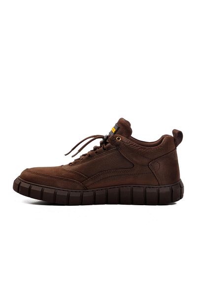 Bulldozer 240015 M Καφέ Nubuck Γνήσιο Δερμάτινο Ανδρικές Μπότες