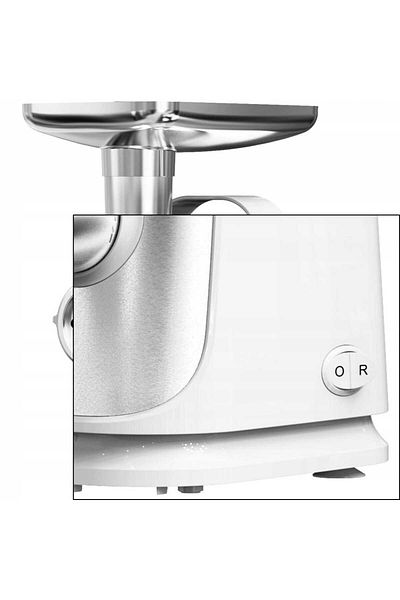Floria Floria ZLN7966 White food processor, 1300W power, two sieves, reverse function, steel blade