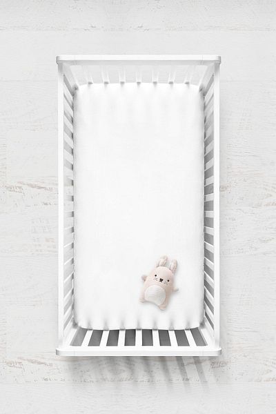 Wheeppo 100% Cotton Combed Elastic Sheet - White Park Bed 70X120