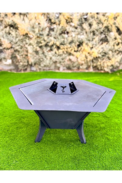 Ayme Outdoorium Ateş Çukuru – 6 Kişilik Bahçe Şöminesi & Barbekü Mangal | Odu...