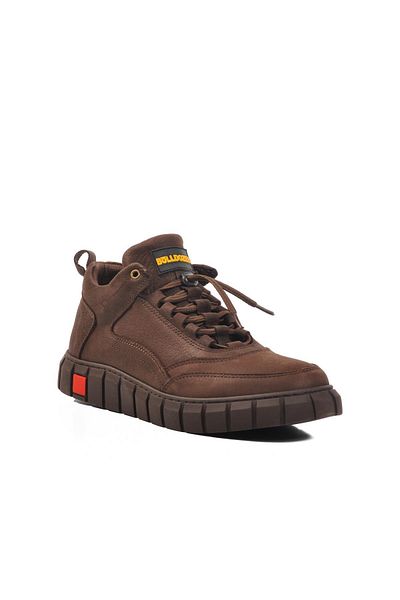 Bulldozer 240015 M Καφέ Nubuck Γνήσιο Δερμάτινο Ανδρικές Μπότες