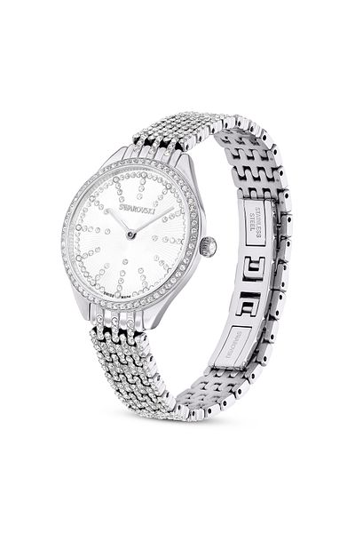 Swarovski 5644062 Attract Pave FP Clear/White/STS Wristwatch