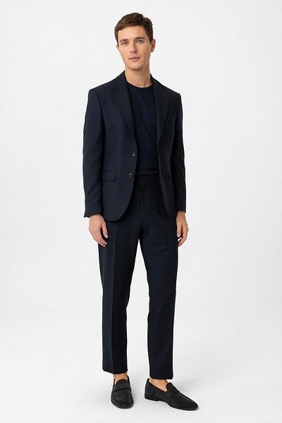 Antioch Navy Blue Slim Fit Classic Men's Suit