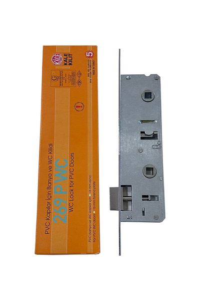 KALE 269 Pvc 35 Mm Bathroom and WC Lock for PVC Doors