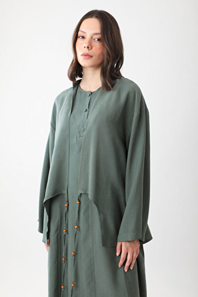 ZÜLAYS Boncuklu Jile Takım Petrol