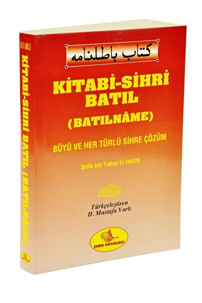 Literatürk Academia Kitabi-Sihri Batıl - Batılname - Her Türlü Büyü Ve Sihre ...