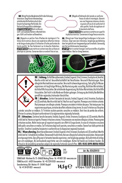 Sonax Oto Kokusu - Alm Summer