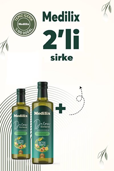 Medilix Detox Kilo Vermeye 2 Paket (ödem Atmaya Yardımcı )