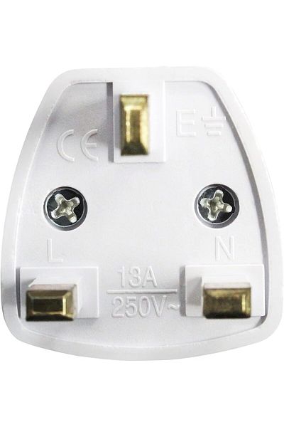 Buy and Bill Universal travel Plug Adapter, AU, UK, EU to US AC Power Plugs Adapter, 3 Pin Travel Wall Plug 3 Pcs