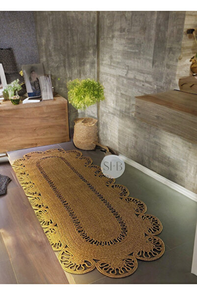 HomeTurko Jüt Kilim, Paspas, Mutfak Halısı, Banyo Paspası, Kilim, Halı, Oturm...