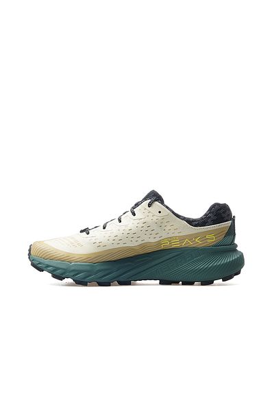 Merrell Agility Peak 5 Men's Running Shoes 25Y J 068337   M Beige/Green