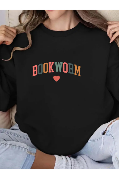 Lider Leather Tricou cu imprimeu și guler în formă de O - Amestec de bumbac ș...