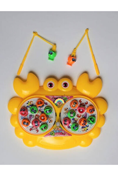 Toys Avm Kurmalı çift hazneli mıknatıslı balık tutma oyunu