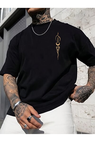 Lider Leather Tricou imprimat unisex – Amestec de bumbac și poliester pentru ...