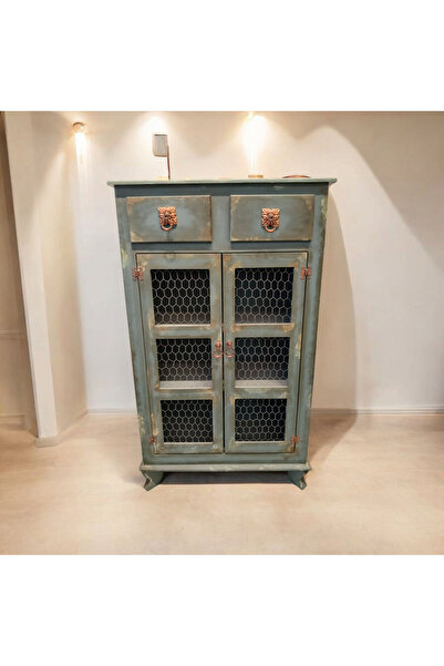 be art you 2 çekmeceli telli tasarım dolap