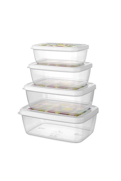 Titiz Set of 6 Pieces - Titiz Aria Storage Container Set of 4 (Total Pieces 24)
