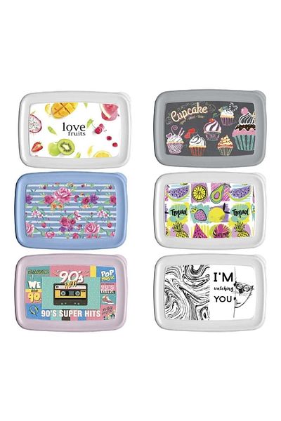 Titiz Set of 6 Pieces - Titiz Aria Storage Container Set of 4 (Total Pieces 24)