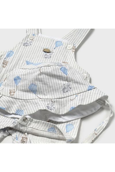 MAYORAL Baby Boy Jumpsuit with Hat L25Y1601