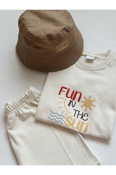 Tarkito Baby 100% Cotton Summer Unisex Children's Bottom and Top Set
