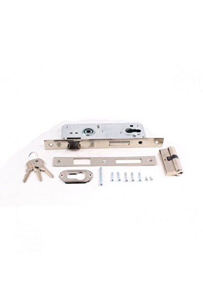 Geylani Tursan 303/T-40 Κλειδαριά Κυλινδρική Κλειδαριά Κύκλου 40mm Σατέν Χρώμα