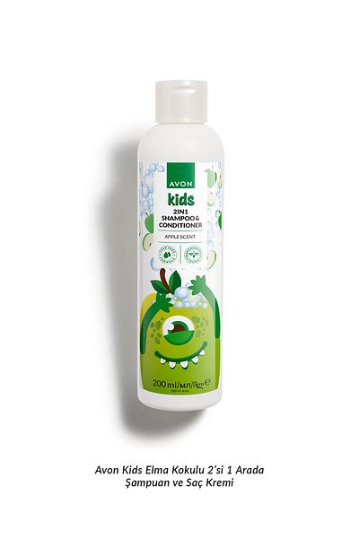 AVON Kids 2in1 Shampoo & Conditioner Apple