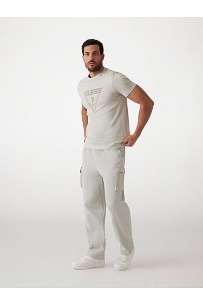 Guess Ανδρικό μπλουζάκι Midway Cn Γκρι T-shirt Z5rı03ı3z14-g9h6
