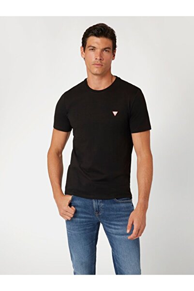 Guess تي شيرت رجالي ذو قصة ضيقة من Core Tee