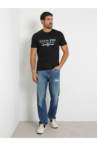 Guess Ανδρικό μπλουζάκι Slim Fit 1981