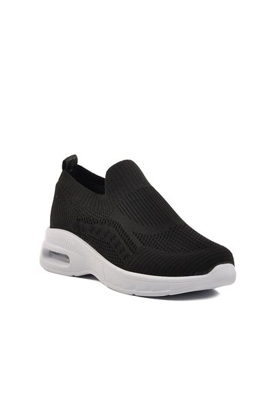 AYAKMOD 2416 Z Tricoturi alb-negru Pantofi casual dama