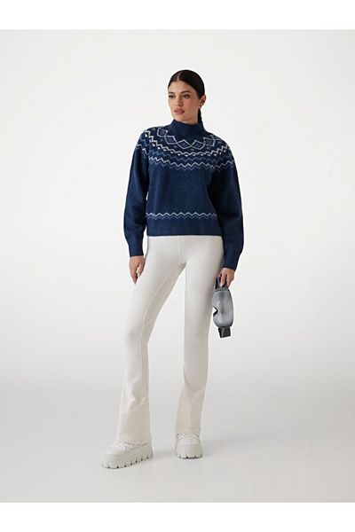 Guess Tricotaj Ls Mock pentru femei