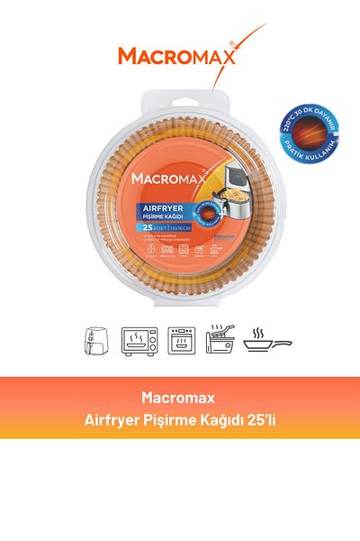 MACROMAX 25' Airfryer Baking Paper