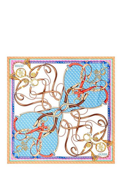 Guess Μεταξωτό Γυναικείο Φουλάρι 130x130