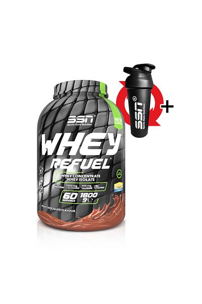 SSN Sports Style Nutrition Whey Refuel 1800 Gr (Chocolate) Protein Powder