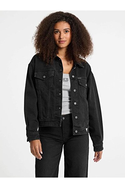 Guess Jeans Kadın Denim Ceket