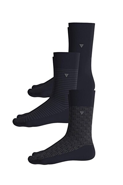 Guess Combed Erkek 3'Lü Çorap Paketi