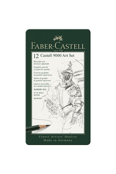 Faber Castell Set Arta Graphite Pencil Castell 9000 Faber-castell